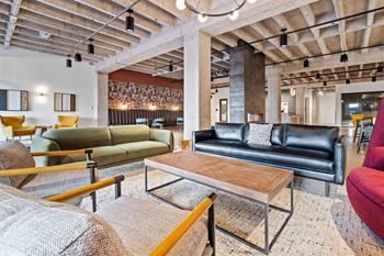 Complimentary coffee bar & lounge